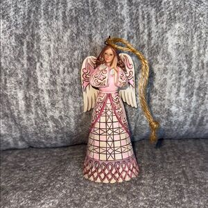 Jim Shore Breast Cancer Awareness Angel 2012 A Prayer Healing artist Proof